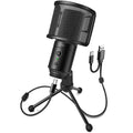 FIFINE K683A Unidirectional USB Desktop PC Microphone with Pop Filter – TechCure India