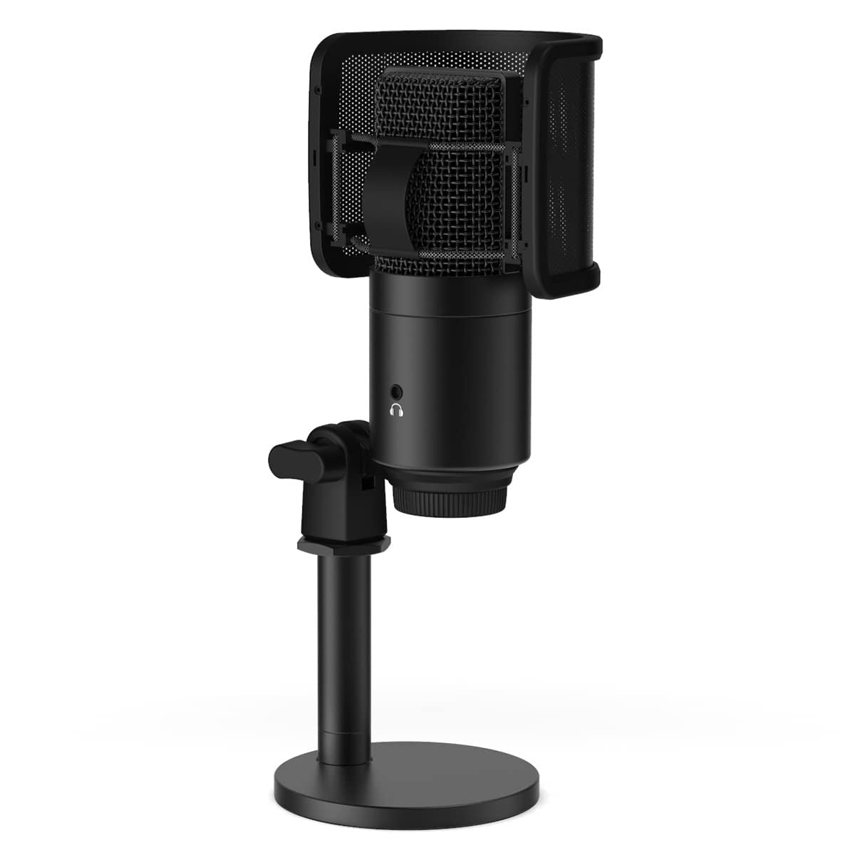 FIFINE K683B USB Desktop PC Microphone with Pop Filter for Computer and Mac – TechCure India