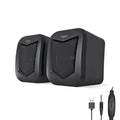 FINGERS DeskSound 2.0 USB Powered Multimedia 2.0 Speakers – TechCure India