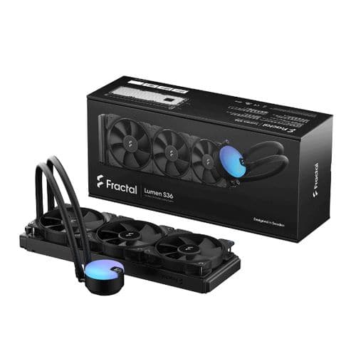 FRACTAL DESIGN Lumen S36 360mm CPU Liquid Cooler (Black) - 3