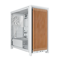 Corsair CASE FRAME 4000D WOOD RS Modular Mid-Tower PC Case - White/Oak – TechCure India