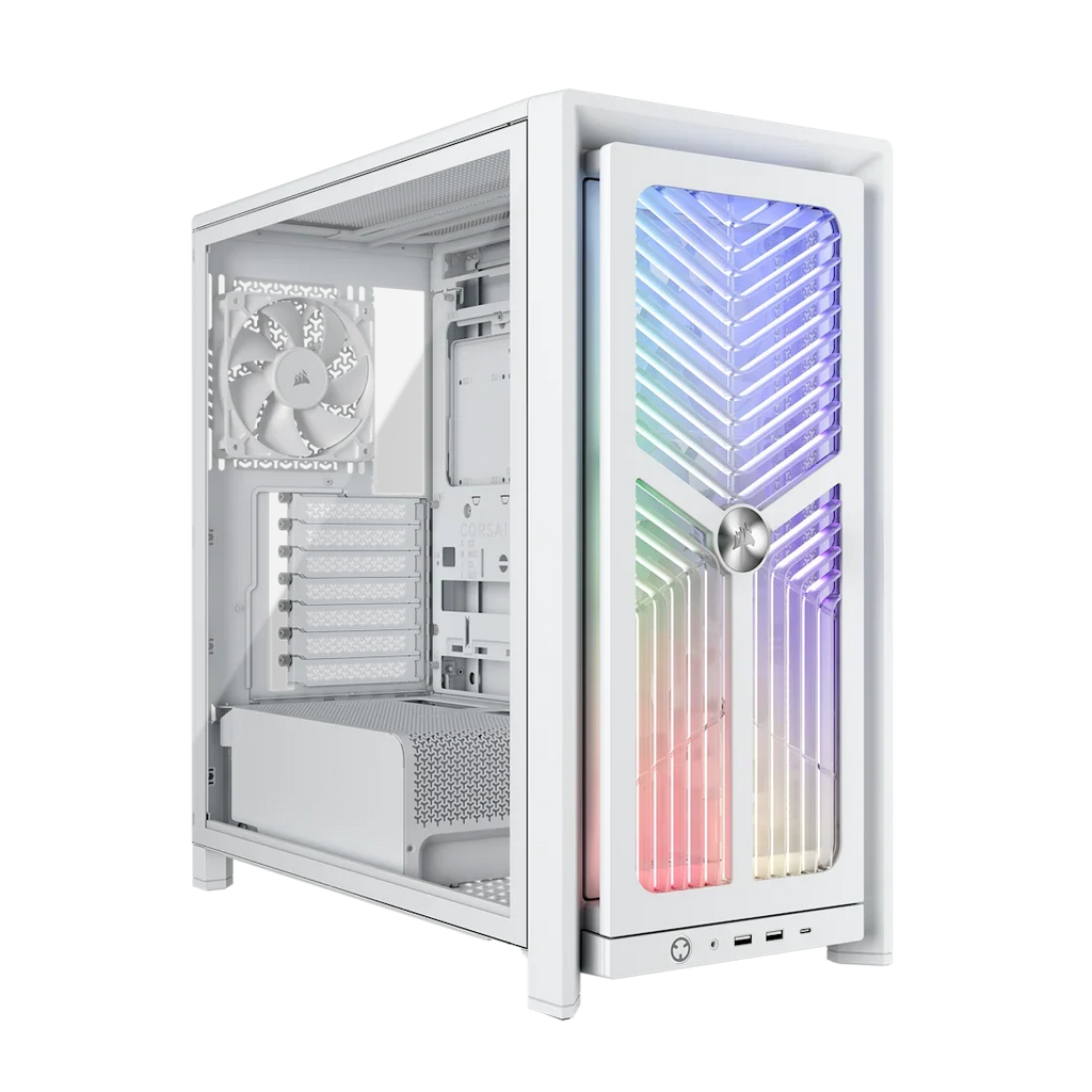 Corsair CASE FRAME 4000X RS Mid-Tower PC Case - White – TechCure India