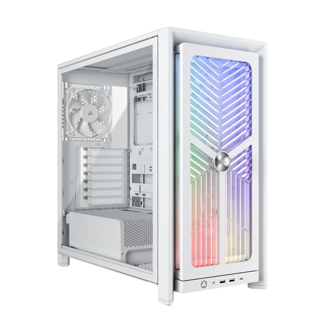 Corsair CASE FRAME 4000X RS Mid-Tower PC Case - White – TechCure India