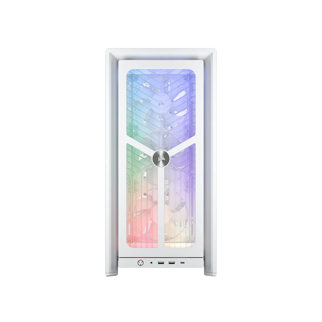 Corsair CASE FRAME 4000X RS Mid-Tower PC Case - White – TechCure India