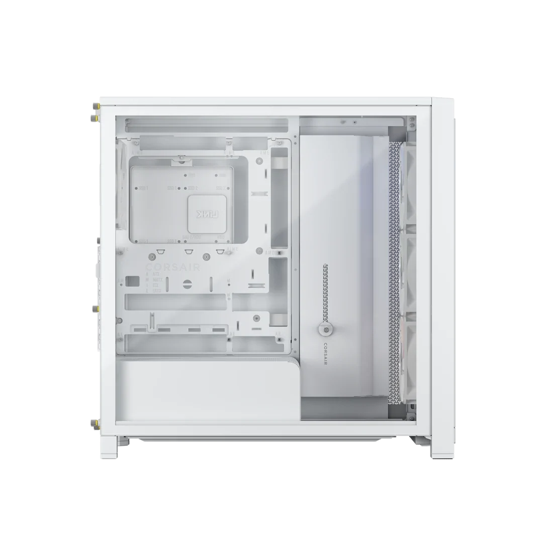 Corsair CASE FRAME 4000X RS Mid-Tower PC Case - White – TechCure India
