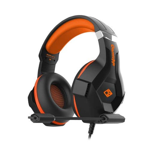 COSMIC BYTE H11 3.5mm Wired Stereo Gaming Headphone With Mic ( Orange ) ( PC/PS4/X Box One/Laptops/Mobiles ) - 2