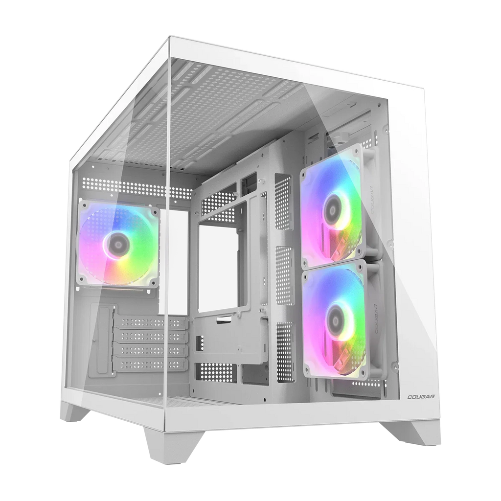 Cougar FV150 mini RGB White Mini Tower Cabinet – TechCure India