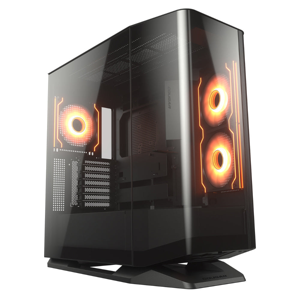 COUGAR FV270 ARGB EATX Mid Tower Cabinet ( Black ) – TechCure India
