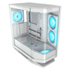 COUGAR FV270 ARGB EATX Mid Tower Cabinet ( White ) - 2