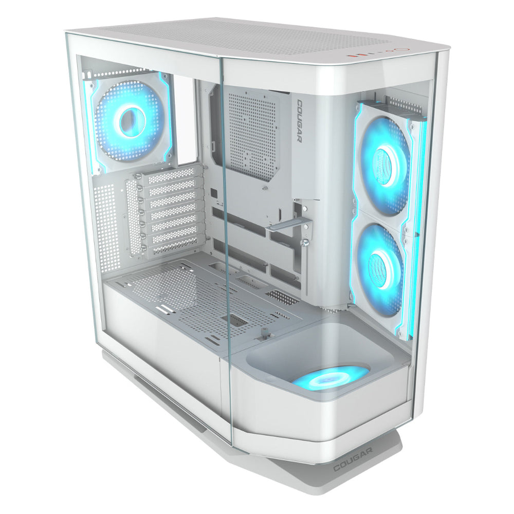COUGAR FV270 ARGB EATX Mid Tower Cabinet ( White ) - 2
