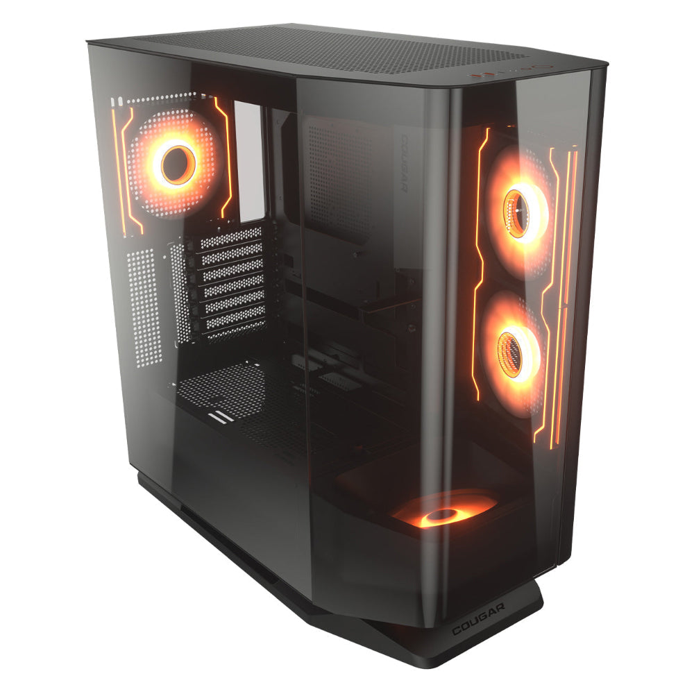 COUGAR FV270 ARGB EATX Mid Tower Cabinet ( Black ) – TechCure India