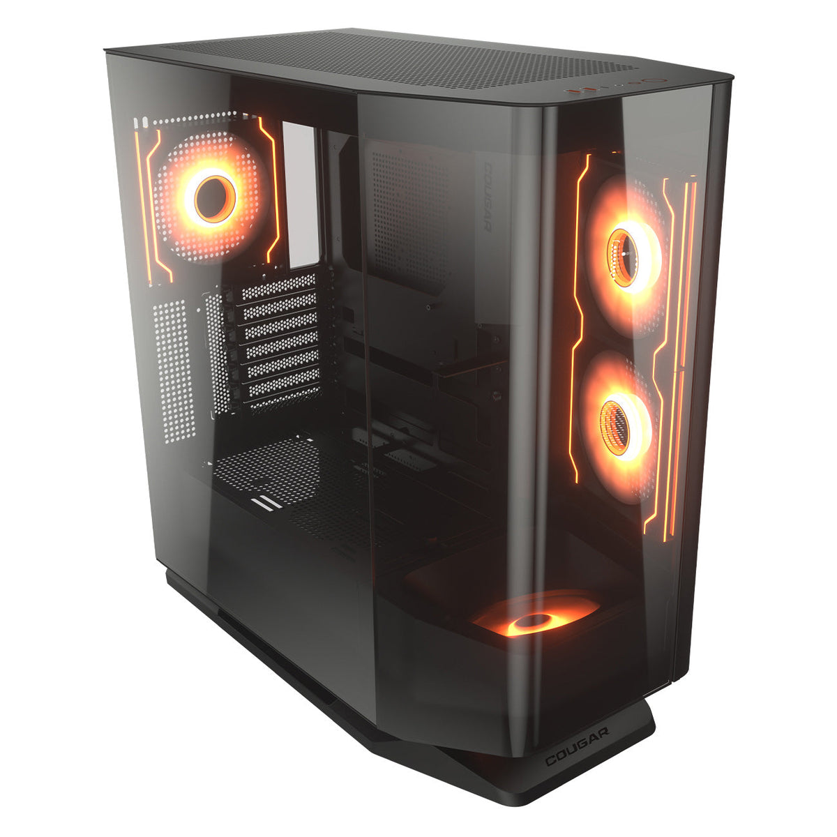 Cougar FV150 RGB Black Mid Tower Cabinet – TechCure India