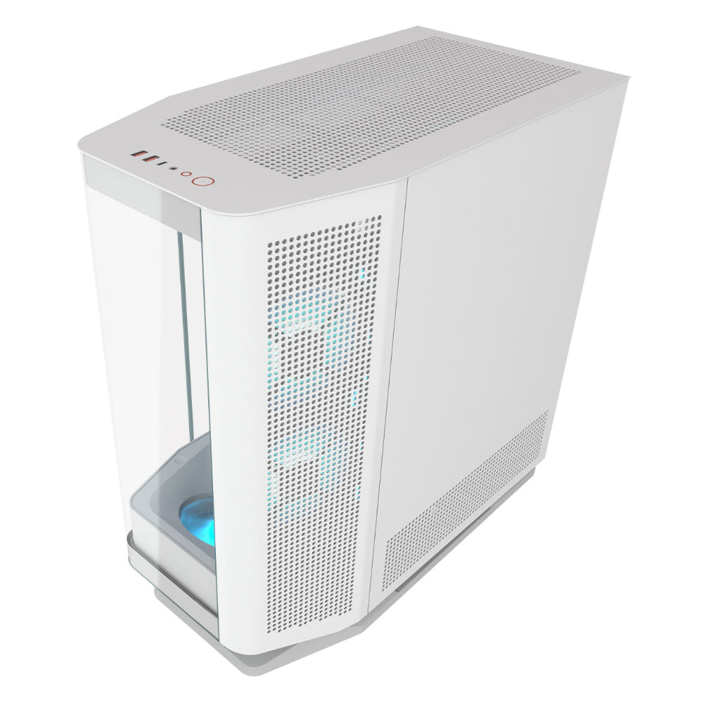 COUGAR FV270 ARGB EATX Mid Tower Cabinet ( White ) - 6