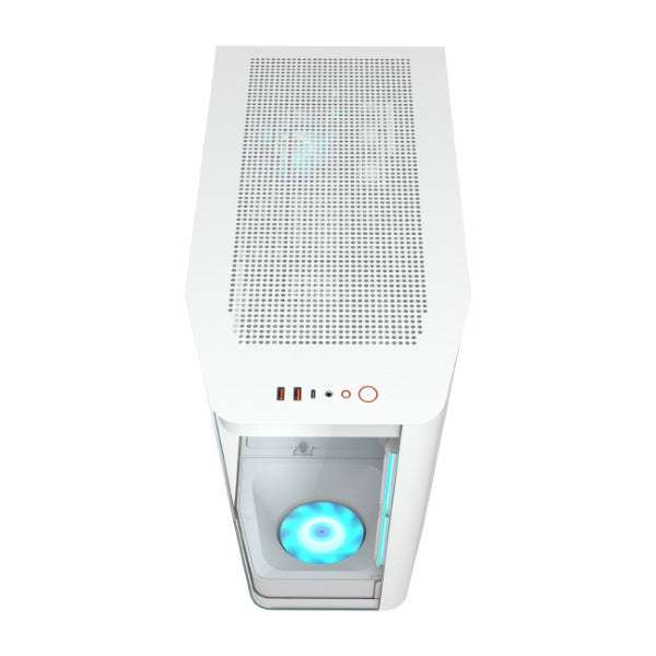 COUGAR FV270 RGB MidTower E-ATX Case (White) – TechCure India