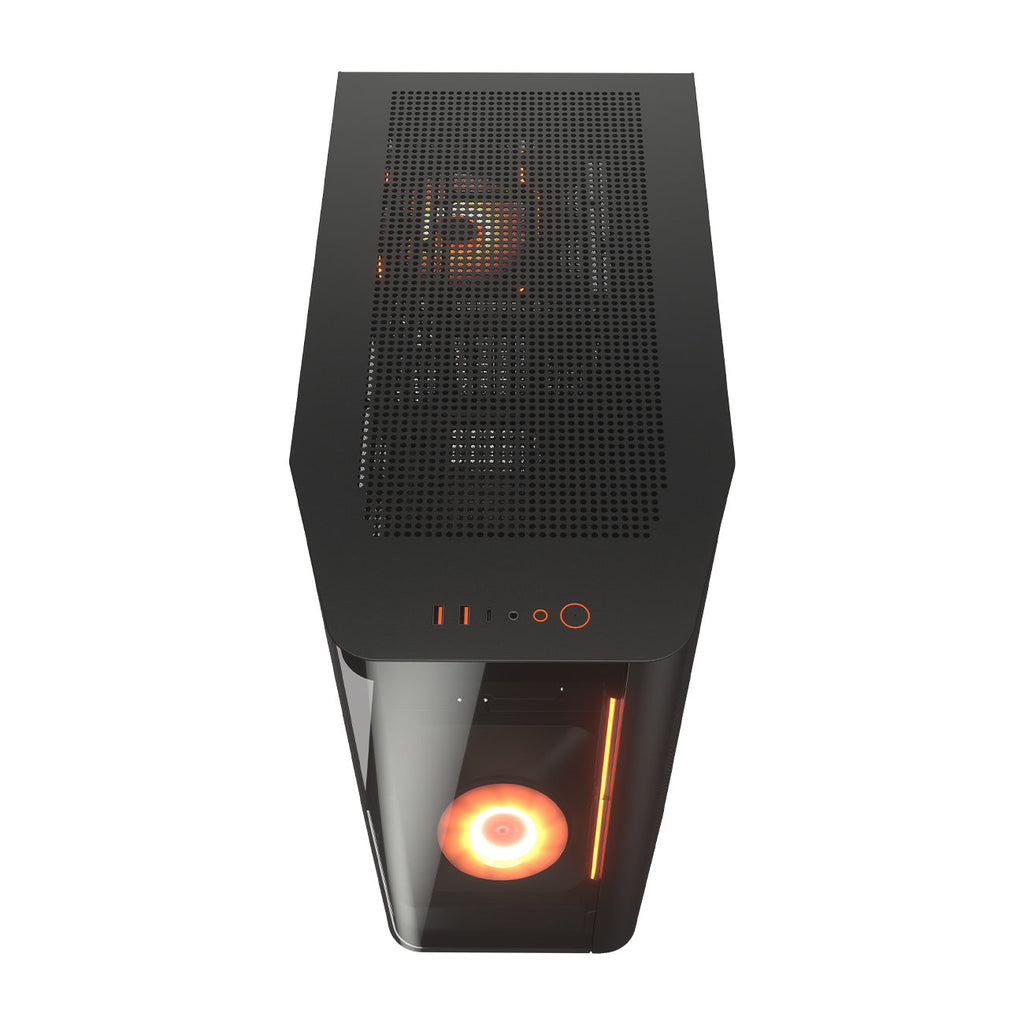 Cougar FV150 RGB Black Mid Tower Cabinet – TechCure India