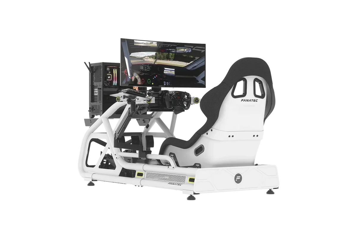 Fanatec ClubSport Cockpit Seat only, CRD-9010004-WW (White) – TechCure India