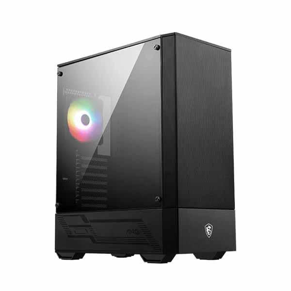 MSI MAG Forge 110R ARGB (ATX) Cabinet (Black) – TechCure India