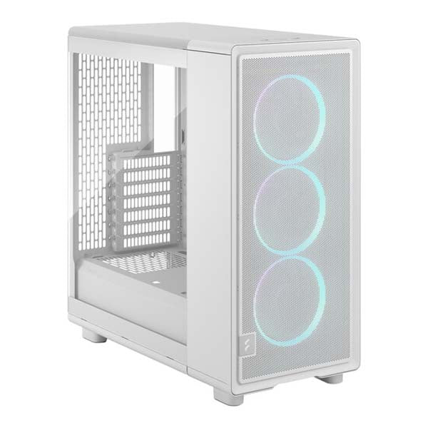 Fractal Design Epoch RGB Mid-Tower Case (White with Clear Tint TG) – TechCure India