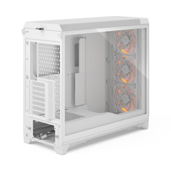Fractal Design Meshify 3 XL RGB TG Clear Tint Full Tower Case ( White ) – TechCure India