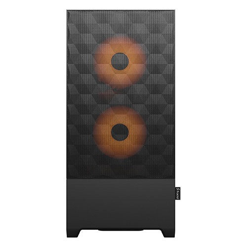Fractal Design Pop Air RGB Orange Core TG Clear Tint Case – TechCure India