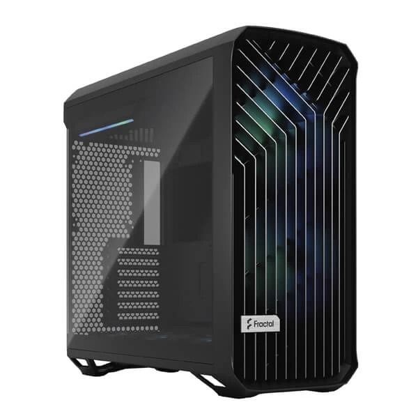 Fractal Design Torrent TG Light Tint RGB (E-ATX) Mid Tower Cabinet (Black) – TechCure India