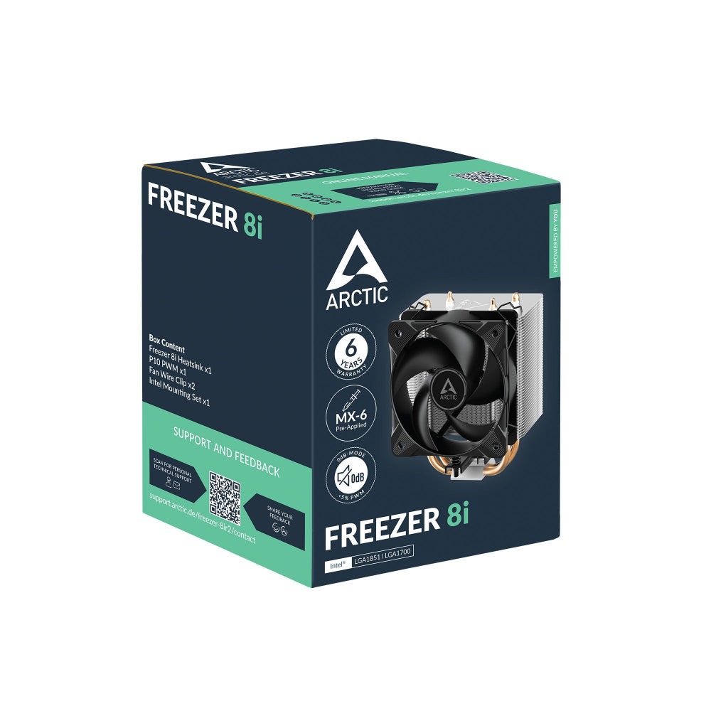 ARCTIC Freezer 8i Single Tower CPU Air Cooler – TechCure India