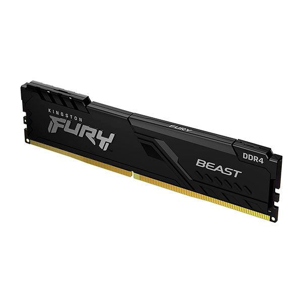 Kingston FURY Beast 8GB 3200MHz DDR4 Black Desktop Memory (KF432C16BB/8WP) – TechCure India