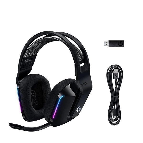 Logitech G733 Lightspeed RGB Gaming Headset - Black – TechCure India