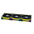 LIAN LI Uni Fan SL120 120mm ARGB Wireless Cabinet Fan (Black) (Triple Pack)