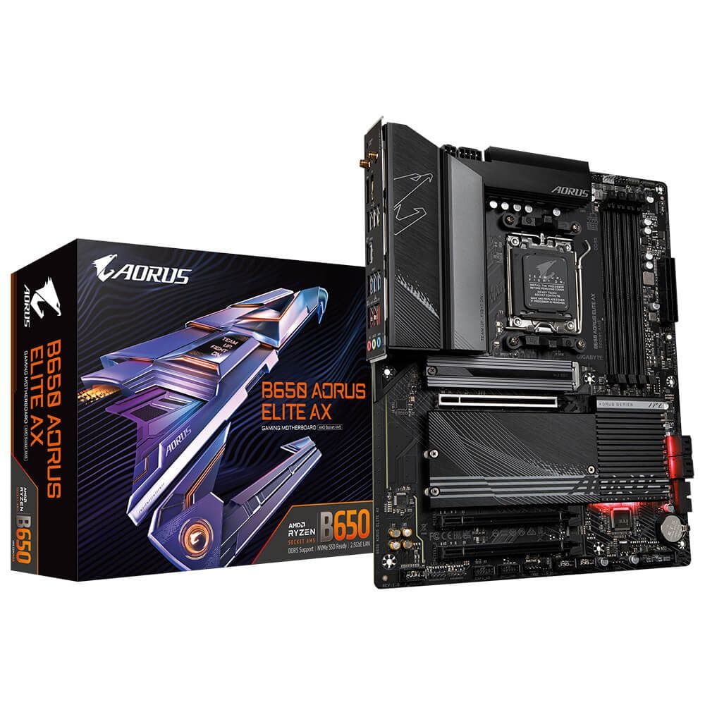 Gigabyte B650 Aorus Elite AX AM5 ATX Motherboard – TechCure India