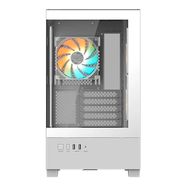 GIGABYTE C201 PANORAMIC ICE m-ATX Mid Tower Cabinet – TechCure India