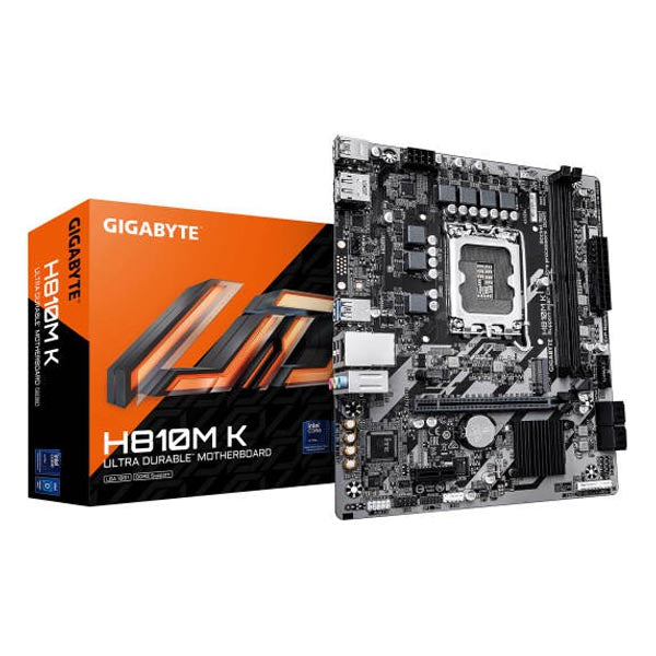 GIGABYTE H810M K LGA 1851 M-ATX Intel Motherboard – TechCure India