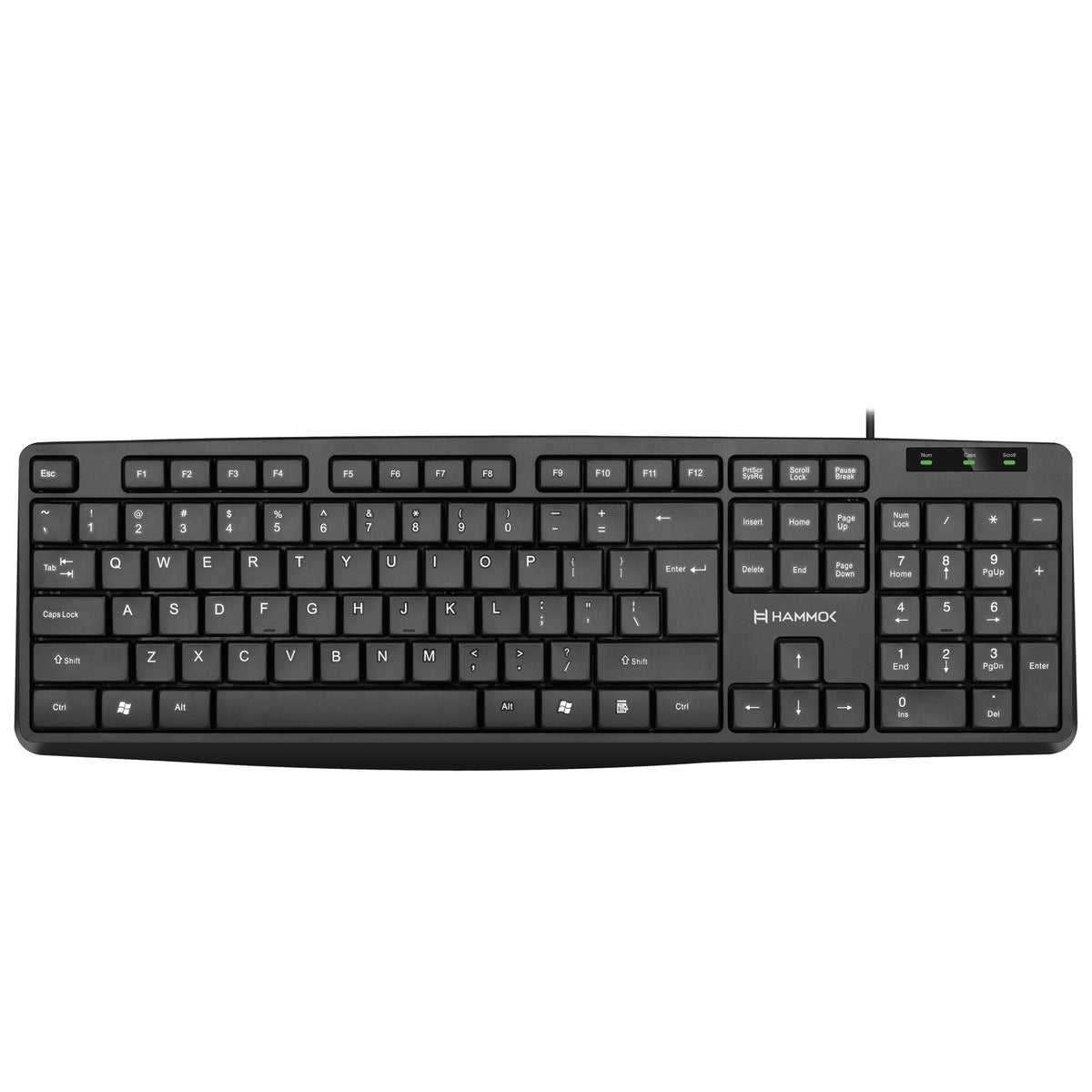 Hammok Glory USB Wired Keyboard — TechCure India