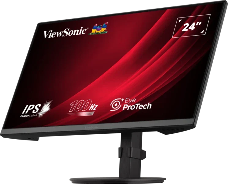 VIEWSONIC VG2408 24" 100HZ 1080P FULL HD IPS PANEL 5MS MONITOR WITH BUILT-IN SPEAKERS – TechCure India