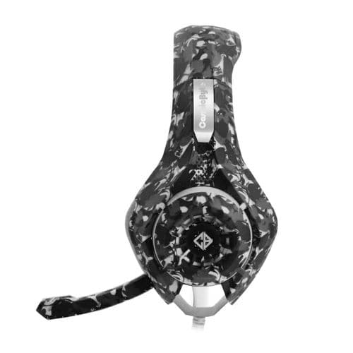 COSMIC BYTE GS410 RGB 3.5mm Wired Stereo Gaming Headphone With Mic (Camo Black) - 2