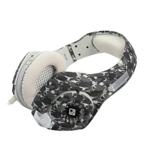 COSMIC BYTE GS410 RGB 3.5mm Wired Stereo Gaming Headphone With Mic (Camo Black) - 3