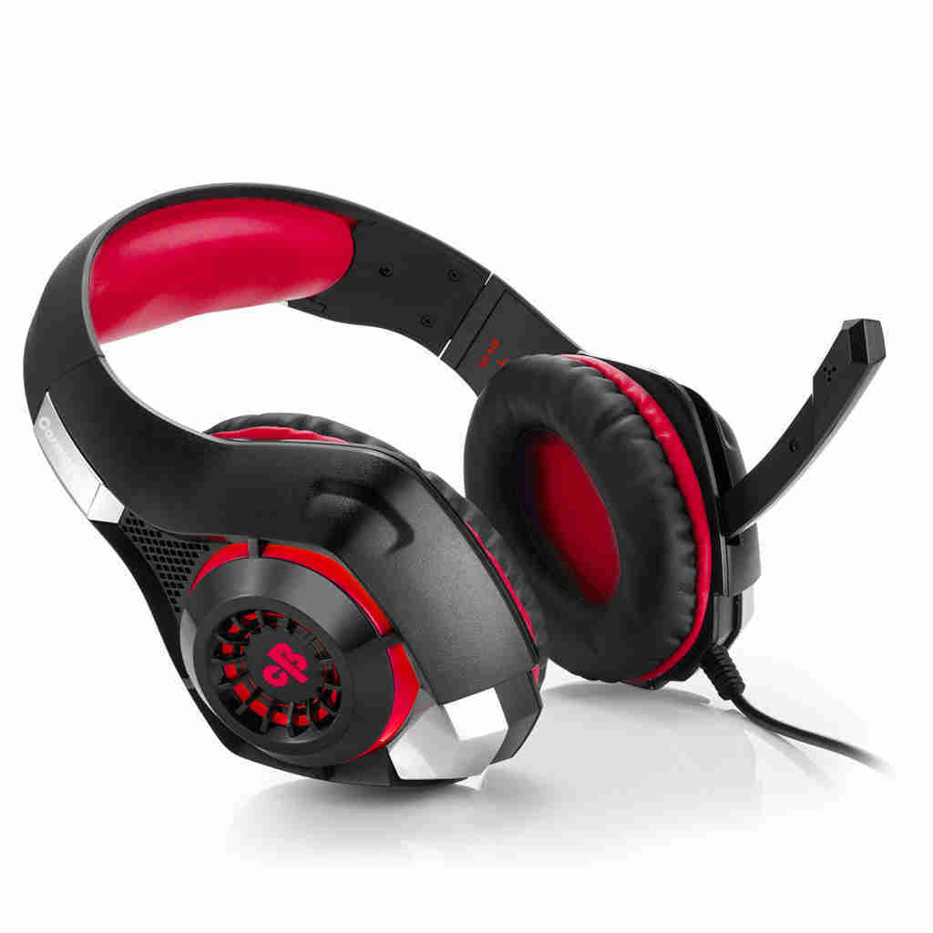 COSMIC BYTE GS410 3.5mm Wired Stereo Gaming Headphone With Mic ( Red ) - 5