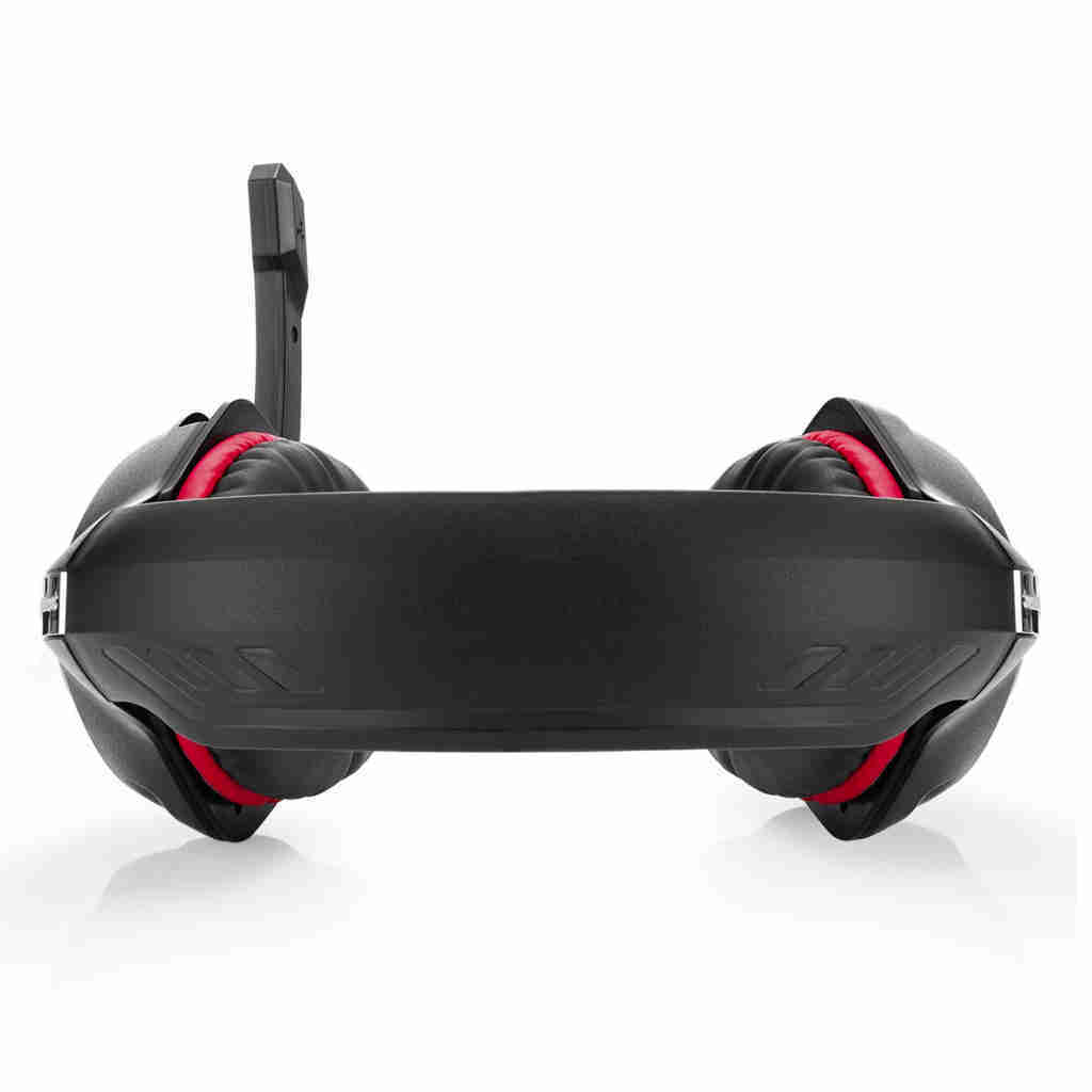 COSMIC BYTE GS410 3.5mm Wired Stereo Gaming Headphone With Mic ( Red ) - 4