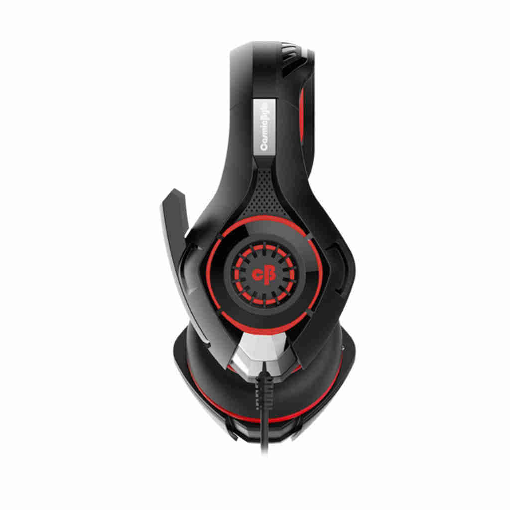 COSMIC BYTE GS410 3.5mm Wired Stereo Gaming Headphone With Mic ( Red ) - 3