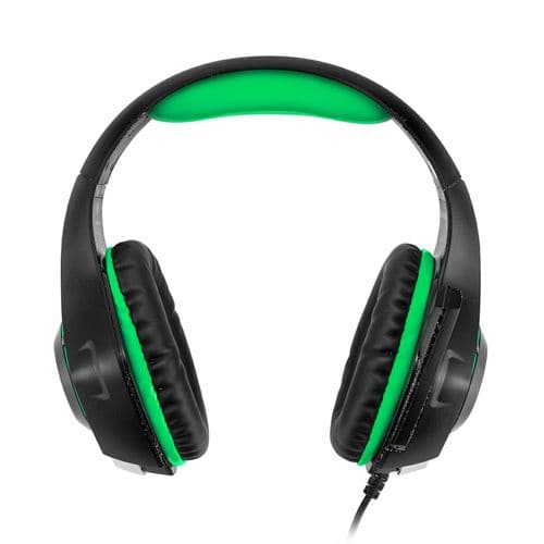 COSMIC BYTE GS410 3.5mm Wired Stereo Gaming Headphone With Mic ( Green ) - 3