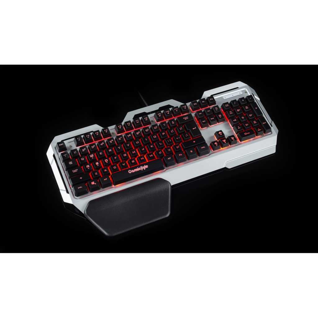 COSMIC BYTE CB-GK-06 Galactic Full Size Membrane Wired Gaming Keyboard ( Black / Silver ) - 6