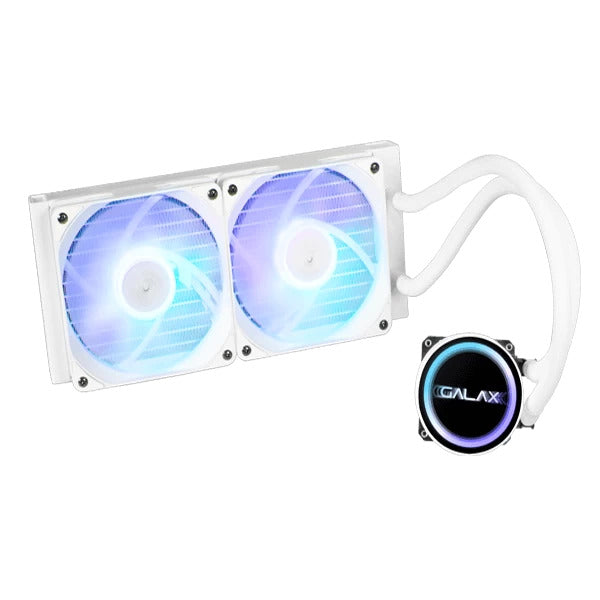 Galax Hydro Vortex 240R ARGB 240mm CPU Liquid Cooler (White) – TechCure India