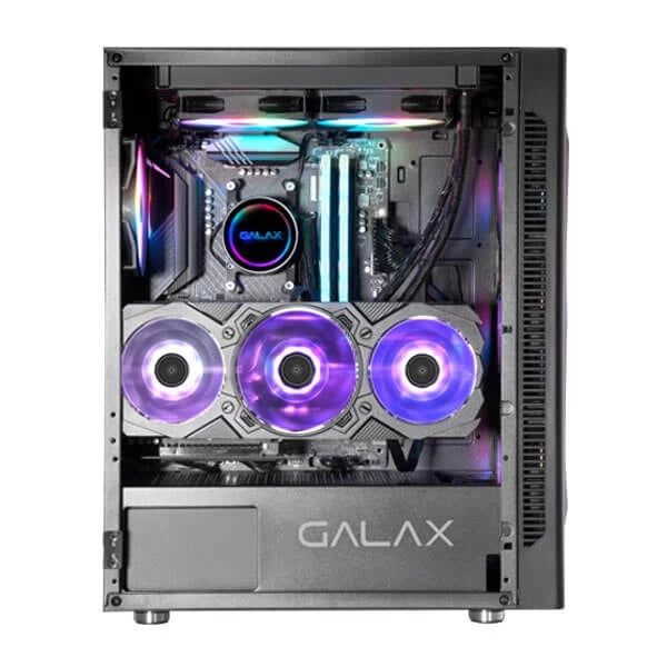 Galax Revolution-06 Mesh RGB (ATX) Mid Tower Cabinet (Black) – TechCure India