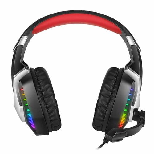 COSMIC BYTE G2050 RGB 3.5mm Wired Stereo Gaming Headphone With Mic ( Red ) - 4