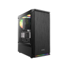 GAMDIAS Aura GC8 ATX Mid Tower ARGB Cabinet ( Black )