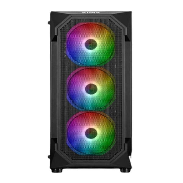 Gamdias Aura GC1 Elite ARGB (ATX) Mid Tower Cabinet (Black) – TechCure India