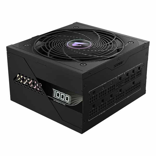 Gigabyte AORUS ELITE 1000W 80 PLUS Platinum Modular ATX Power Supply (Black) – TechCure India