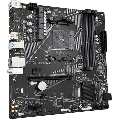 Gigabyte B550M K (rev. 1.0) AM4 Micro-ATX Motherboard – TechCure India
