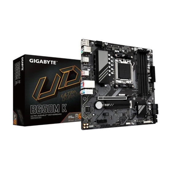 Gigabyte B650m K Am5 Micro Atx Motherboard – TechCure India