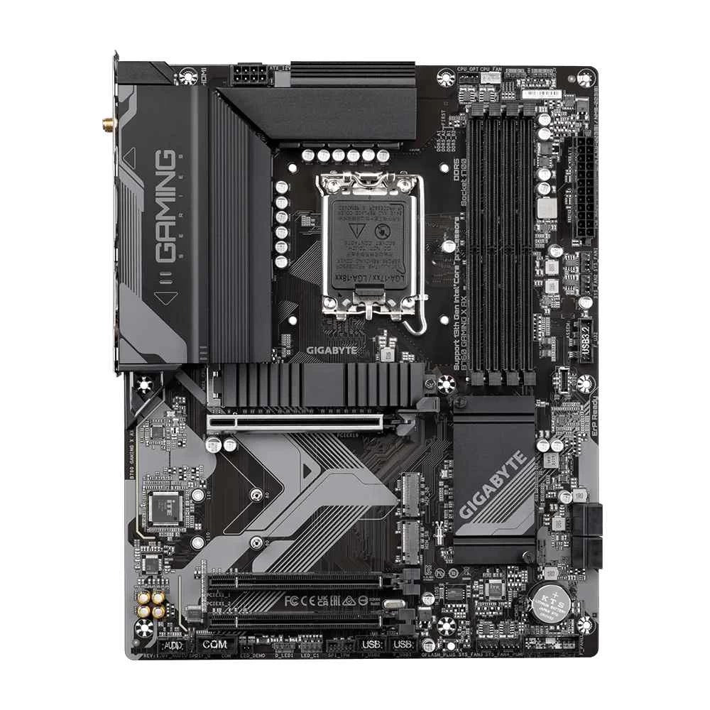Gigabyte B760 GAMING X AX (WiFi) Intel Motherboard Supports Intel 12th, 13th & 14th Gen Processors – TechCure India